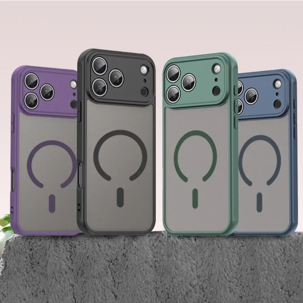 Luxury Shockproof MagSafe iPhone Case
