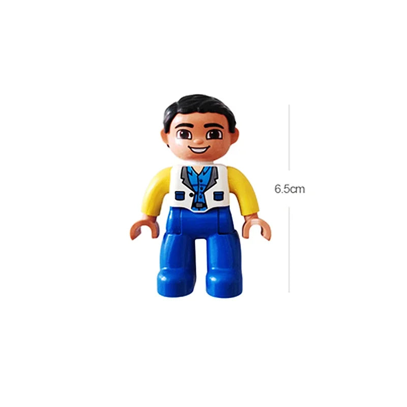 City Careers Action Figures Blocks