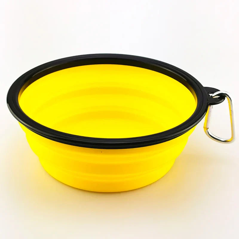 Collapsible Silicone Pet Travel Bowl