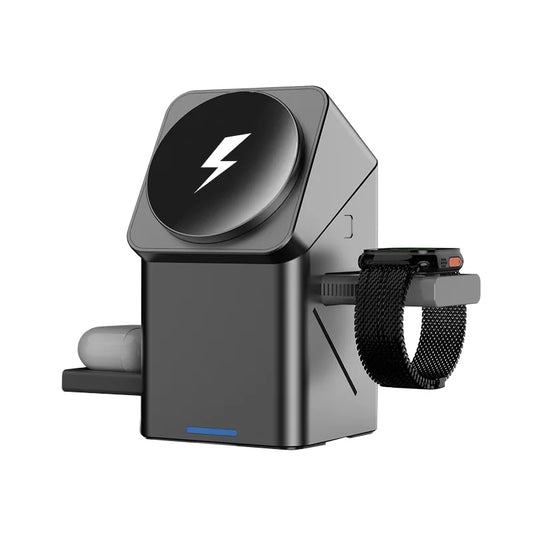 Rotating 3-in-1 Wireless Charger