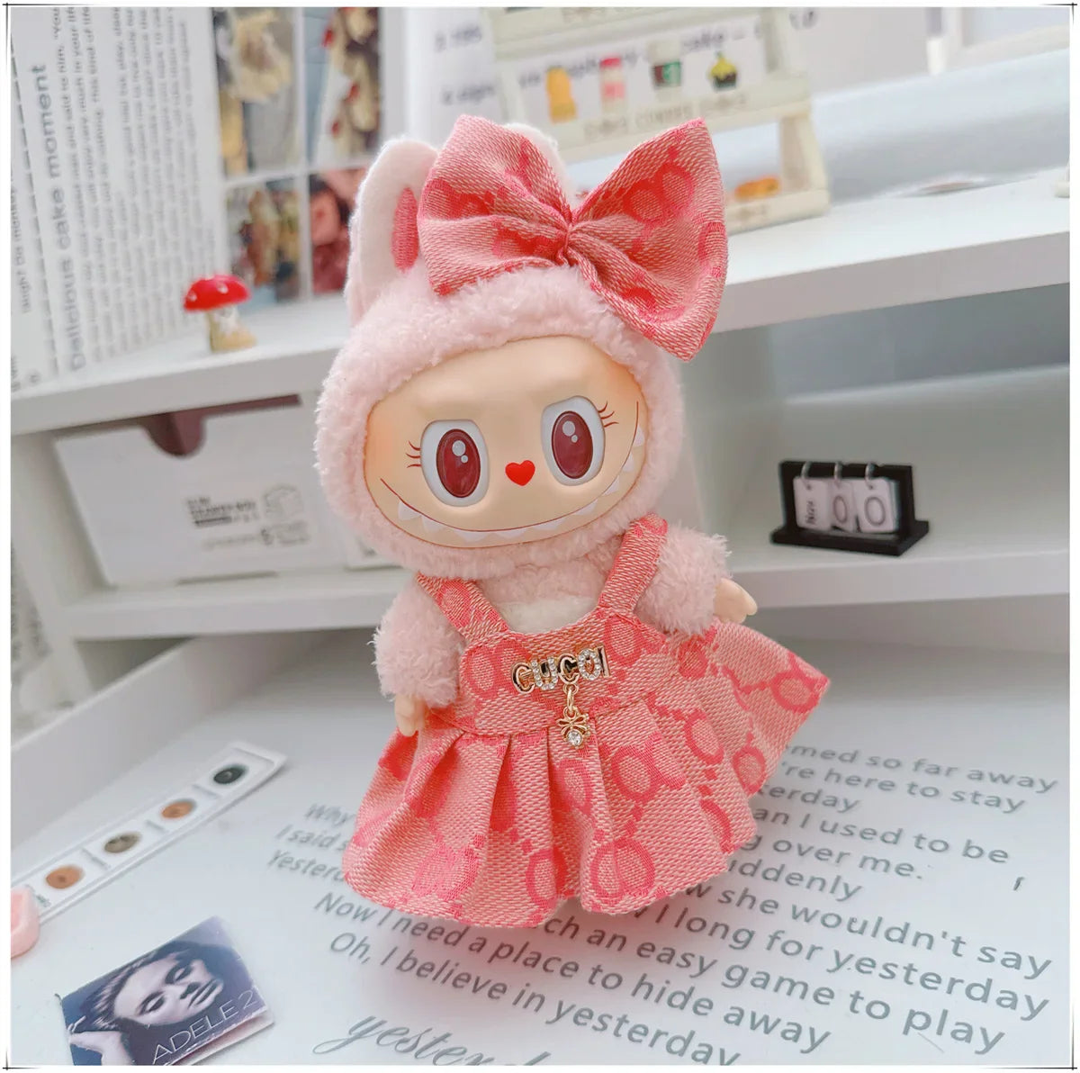 Labubu Sitting Party Outfit Set