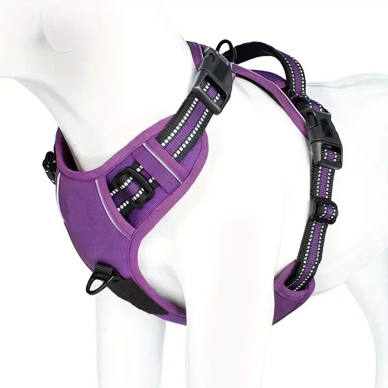 Reflective No-Pull Training Harness