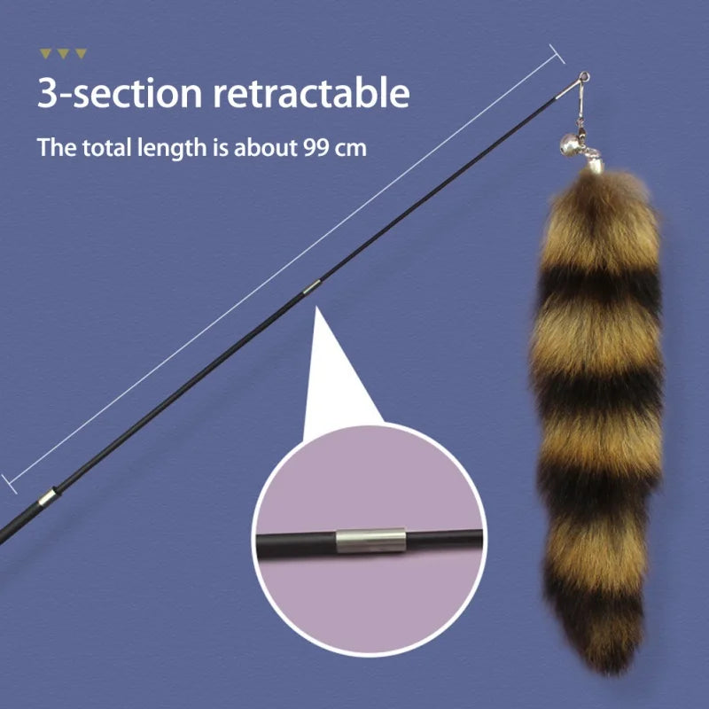 Feather Cat Teaser Stick Toy