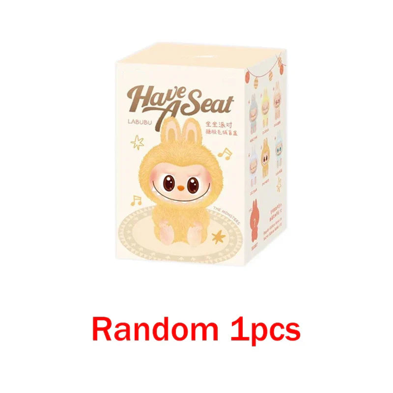 Labubu V3 Monster Keychain Toy