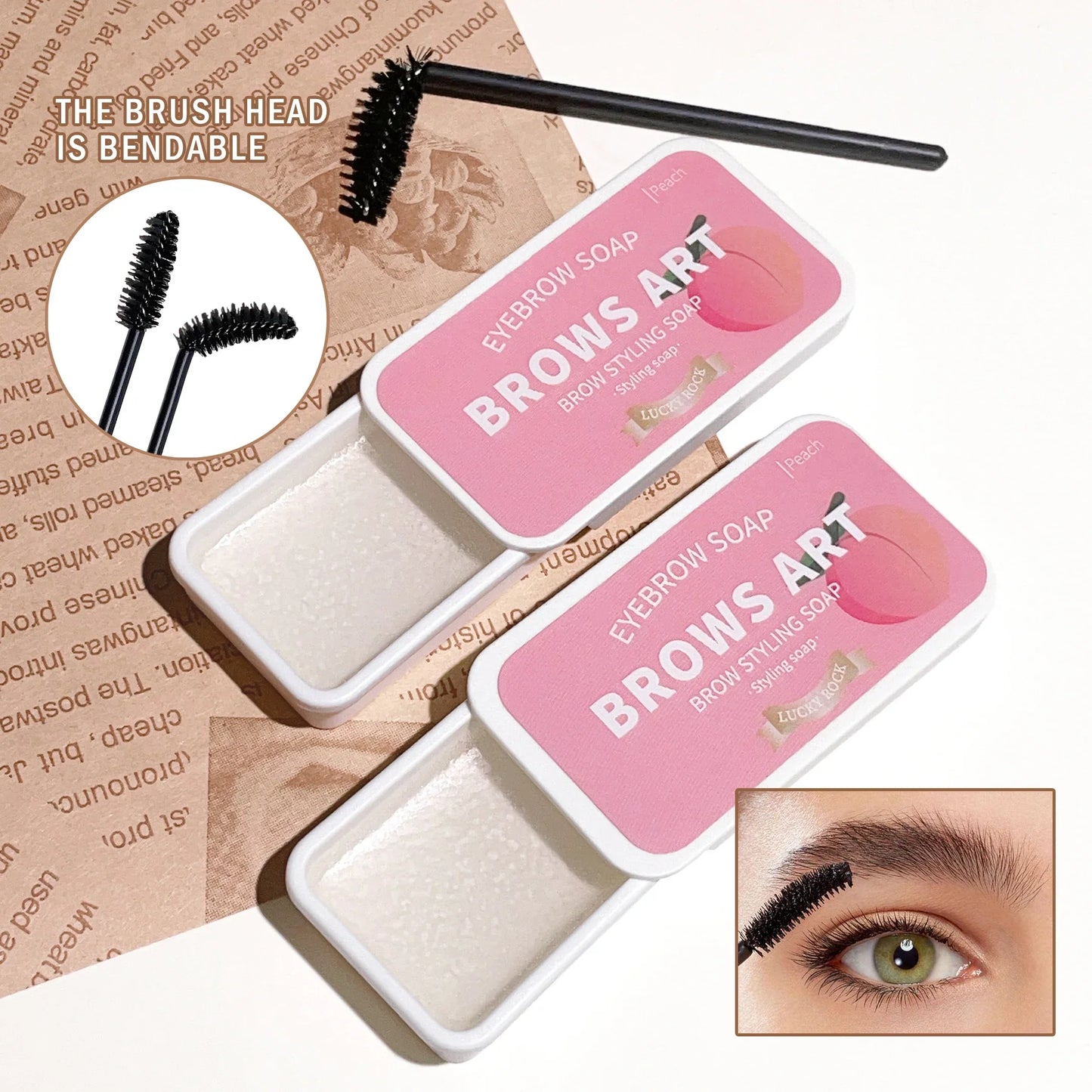 Four-Color Eyebrow Styling Cream