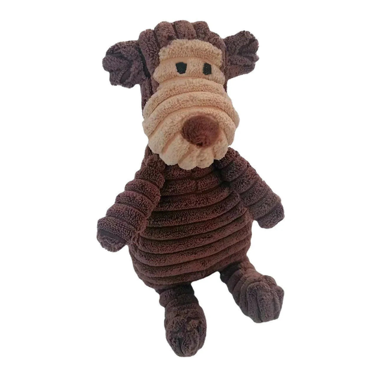 YOUSE Corduroy Donkey Dog Chew Toy