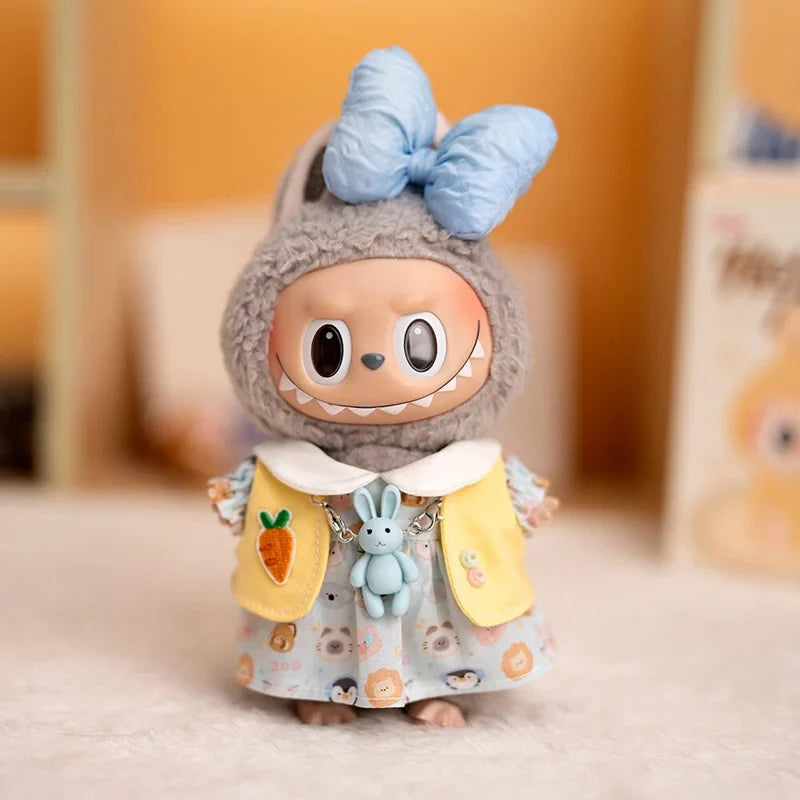 Labubu Penguin Vest Skirt Set