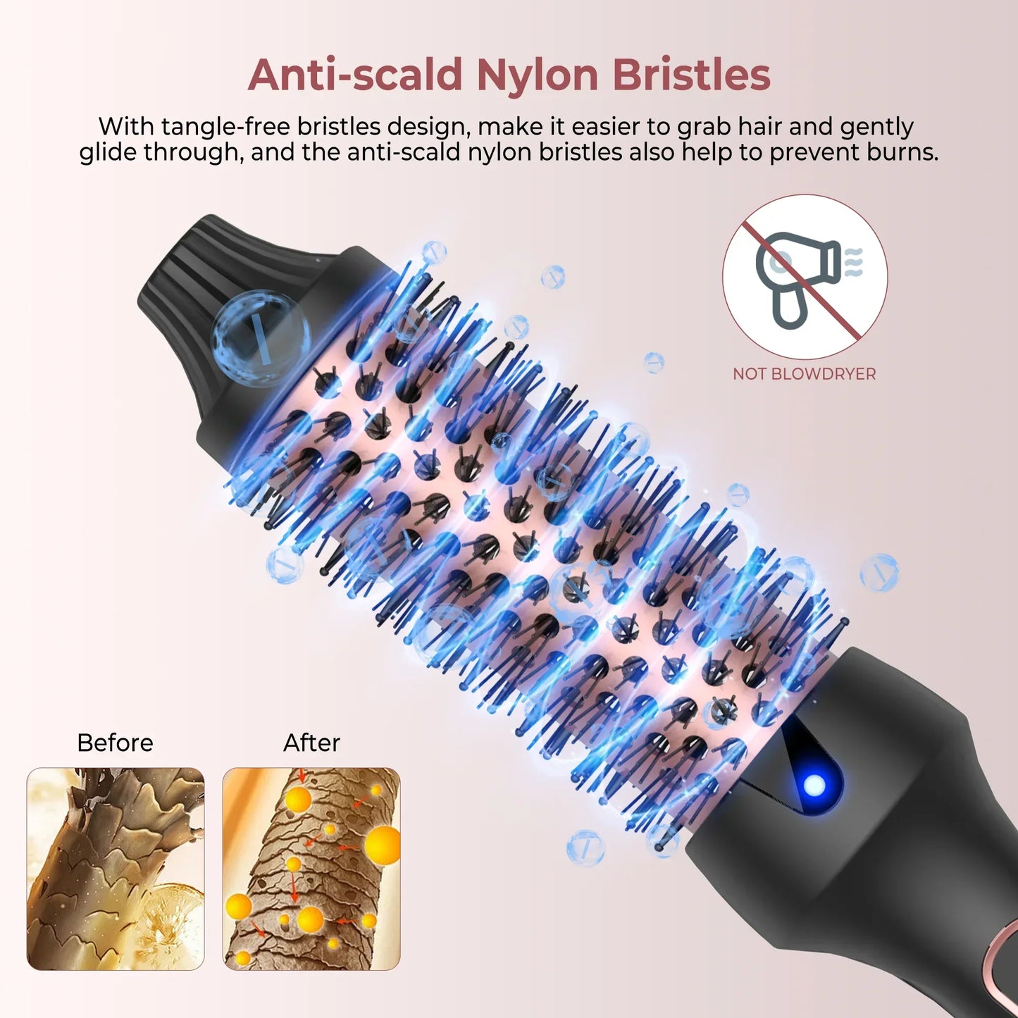 3-in-1 Ionic Heated Styling Brush