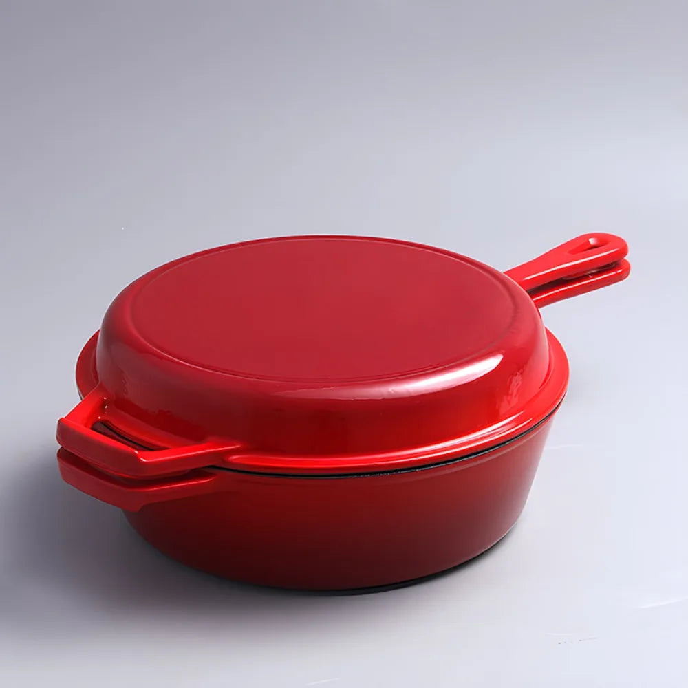 Cast Iron Skillet with Lid