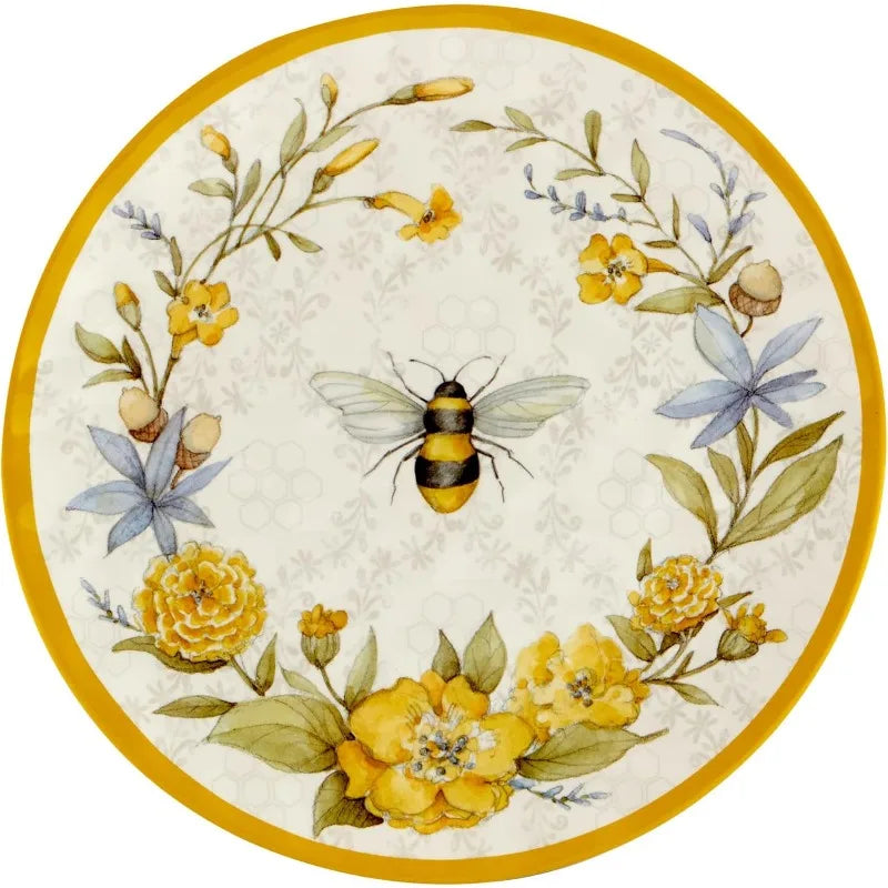 Bee Sweet Melamine Dinnerware Set