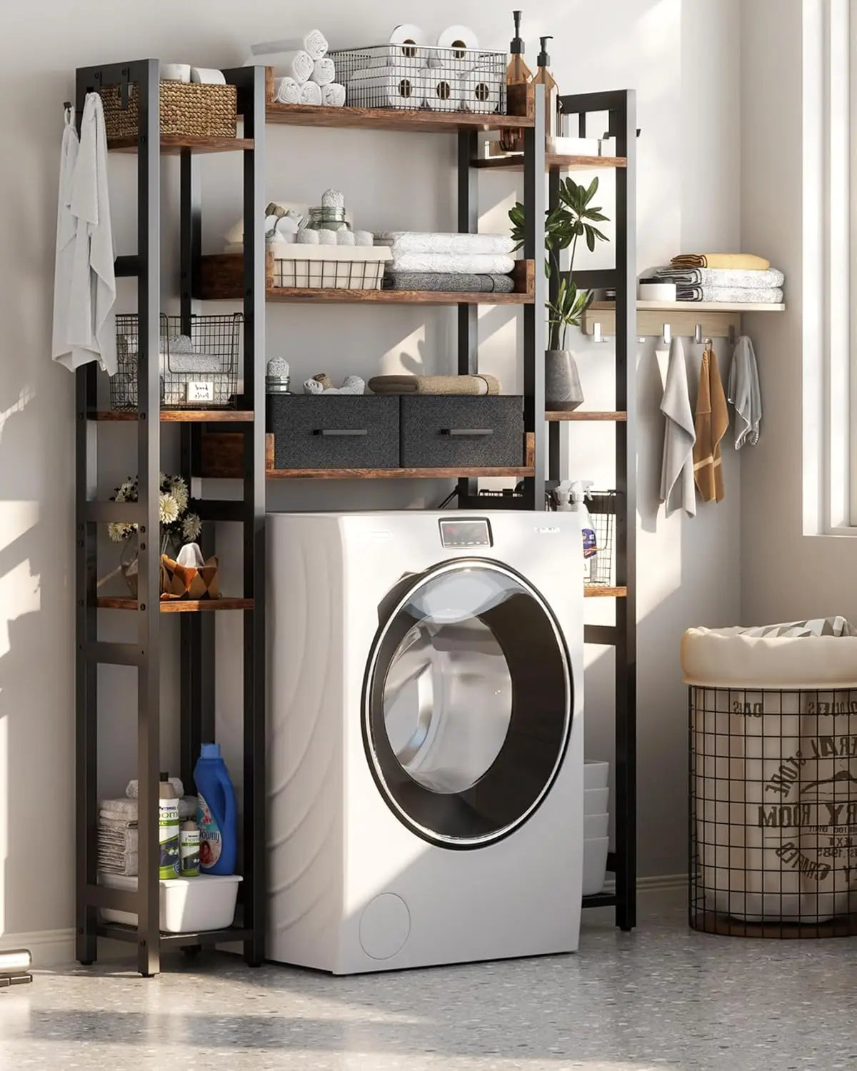 Over Toilet Bathroom Storage Rack