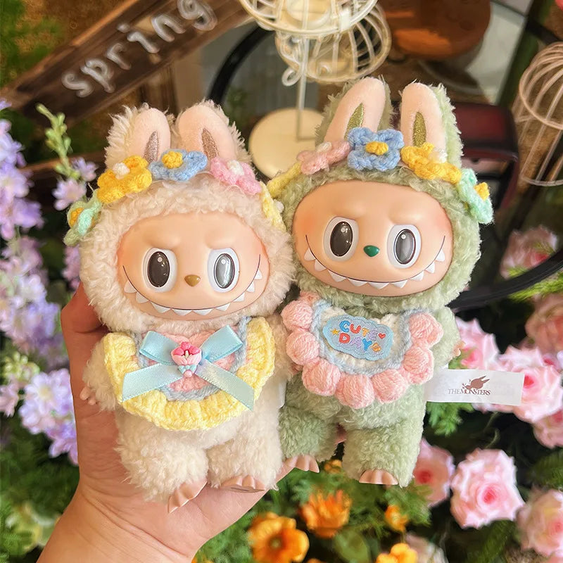 Labubu Bib & Hairband Outfit Set