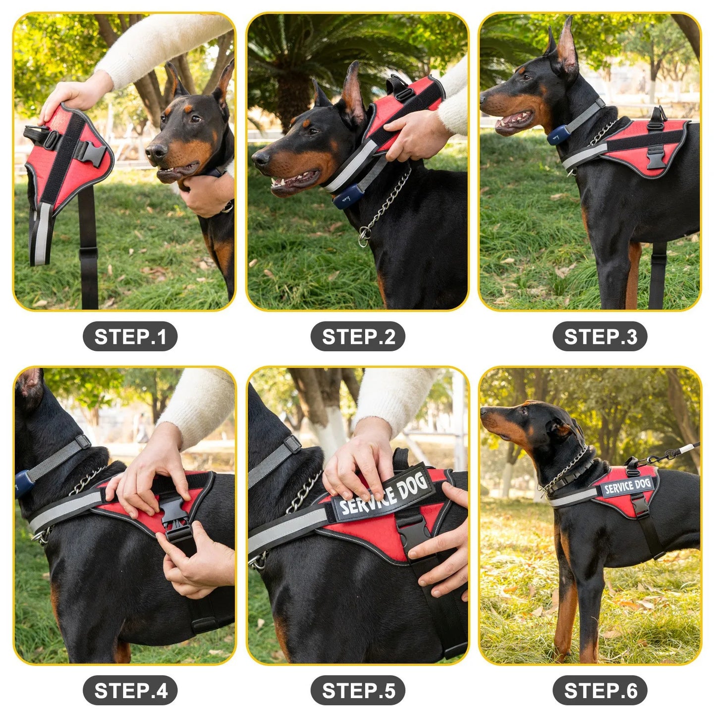 Explosion-Proof Dog Vest Harness