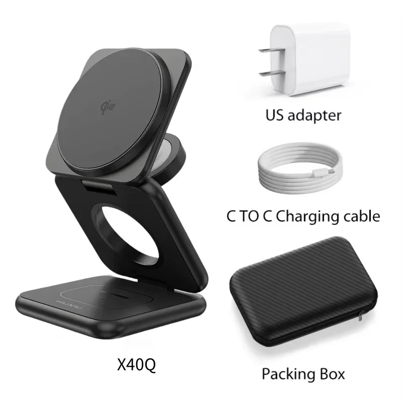 KUXIU X40Q 3-in-1 Charger