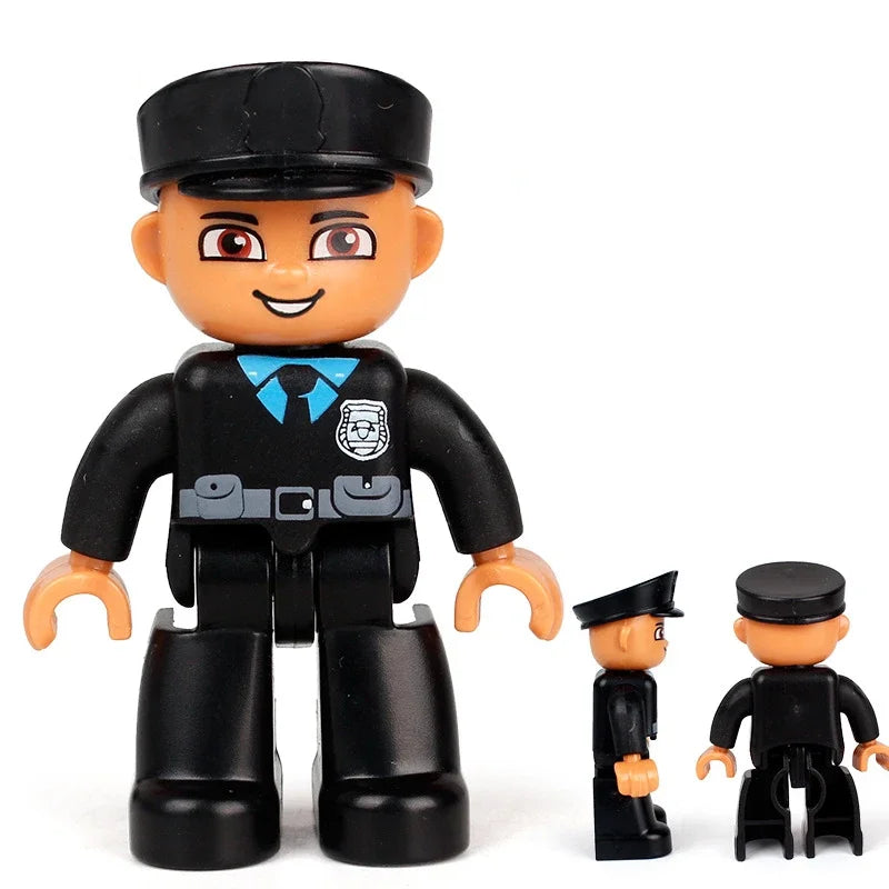 City Careers Action Figures Blocks