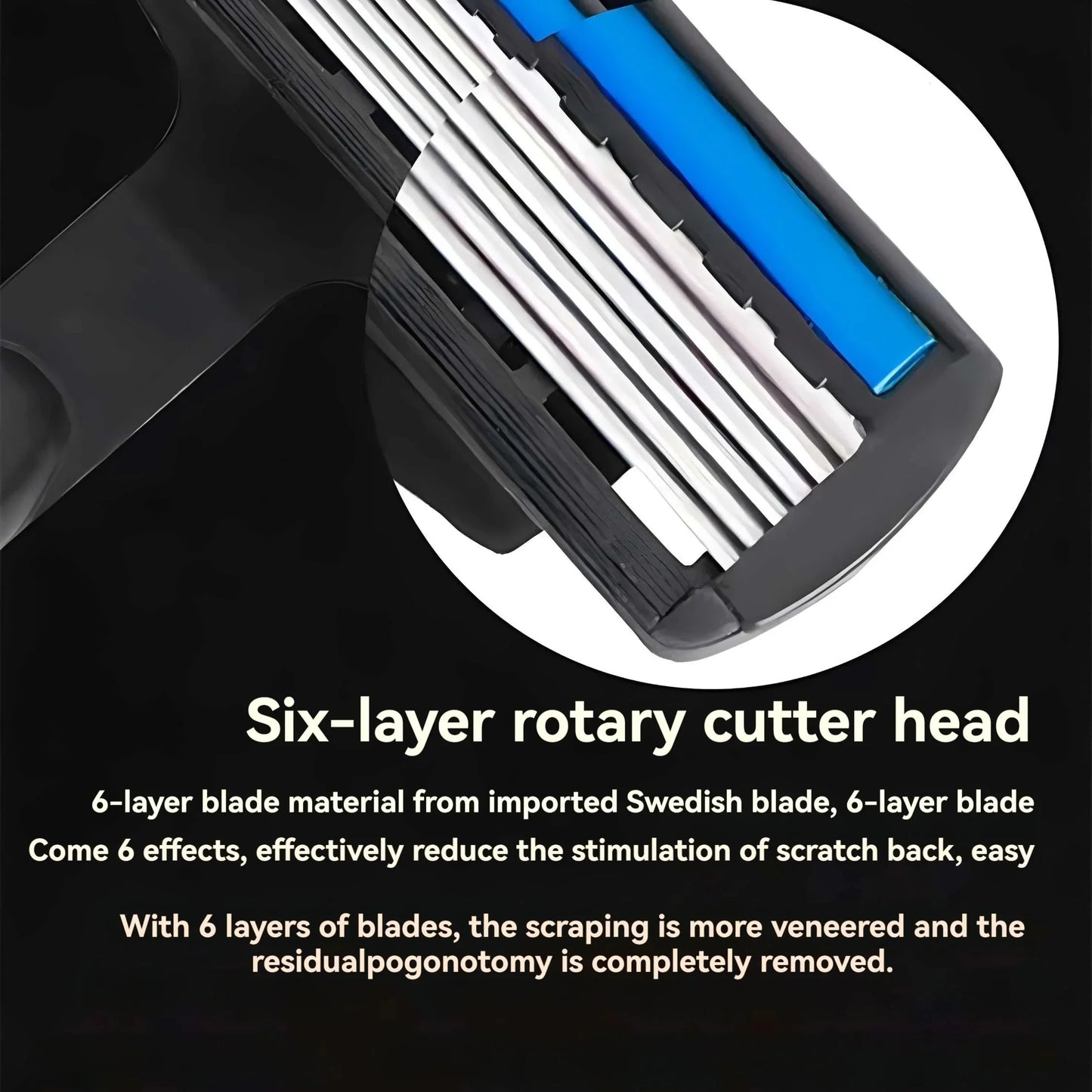 Men’s 6-Layer Razor Blade