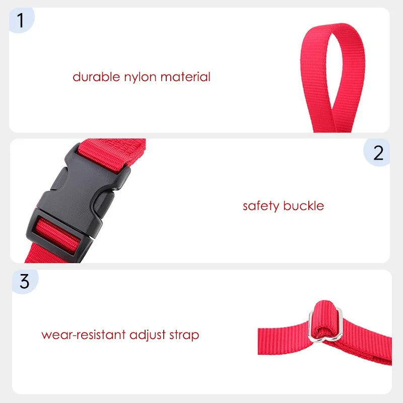 Mic Cat Durable Nylon Dog Vest Harness