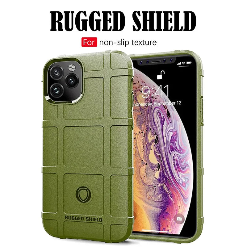 Rugged Shockproof Armor Phone Case