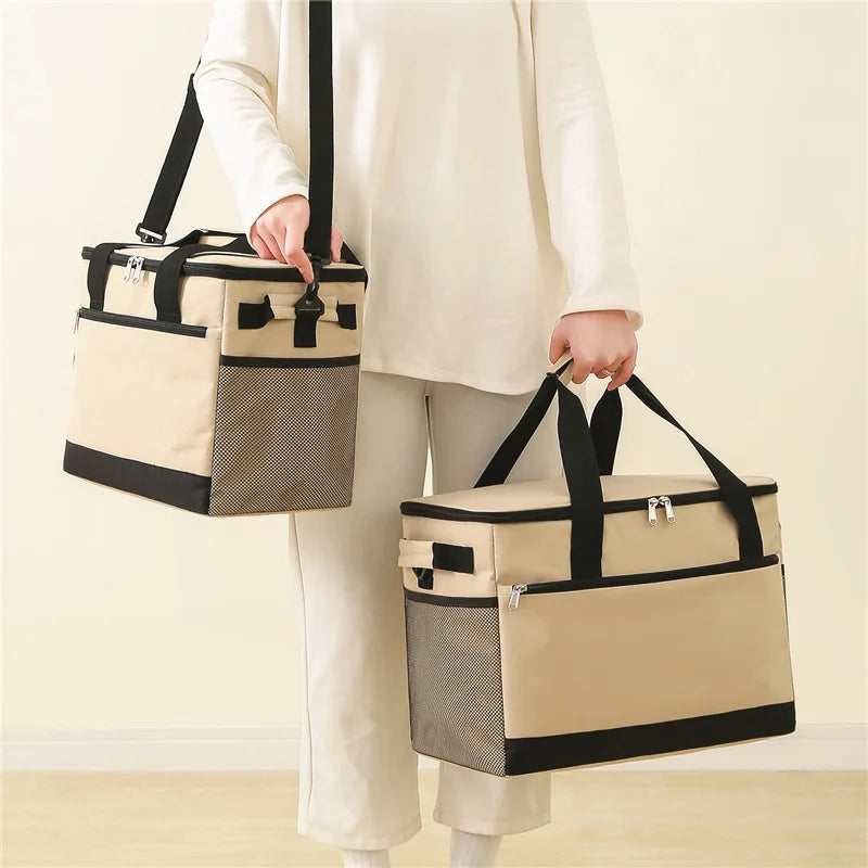 Large Collapsible Insulated Cooler Bag