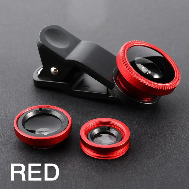 3-in-1 Fisheye Phone Lens
