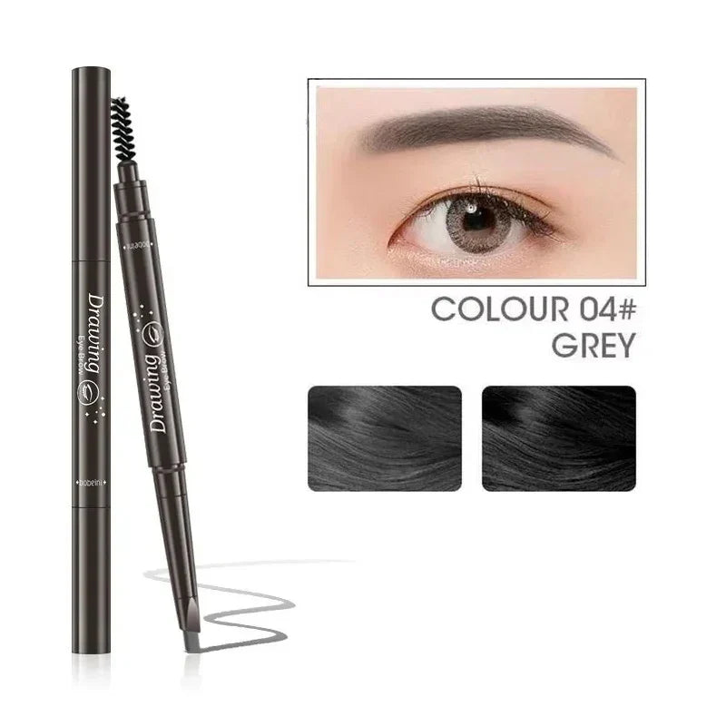 2-in-1 Waterproof Eyebrow Pencil