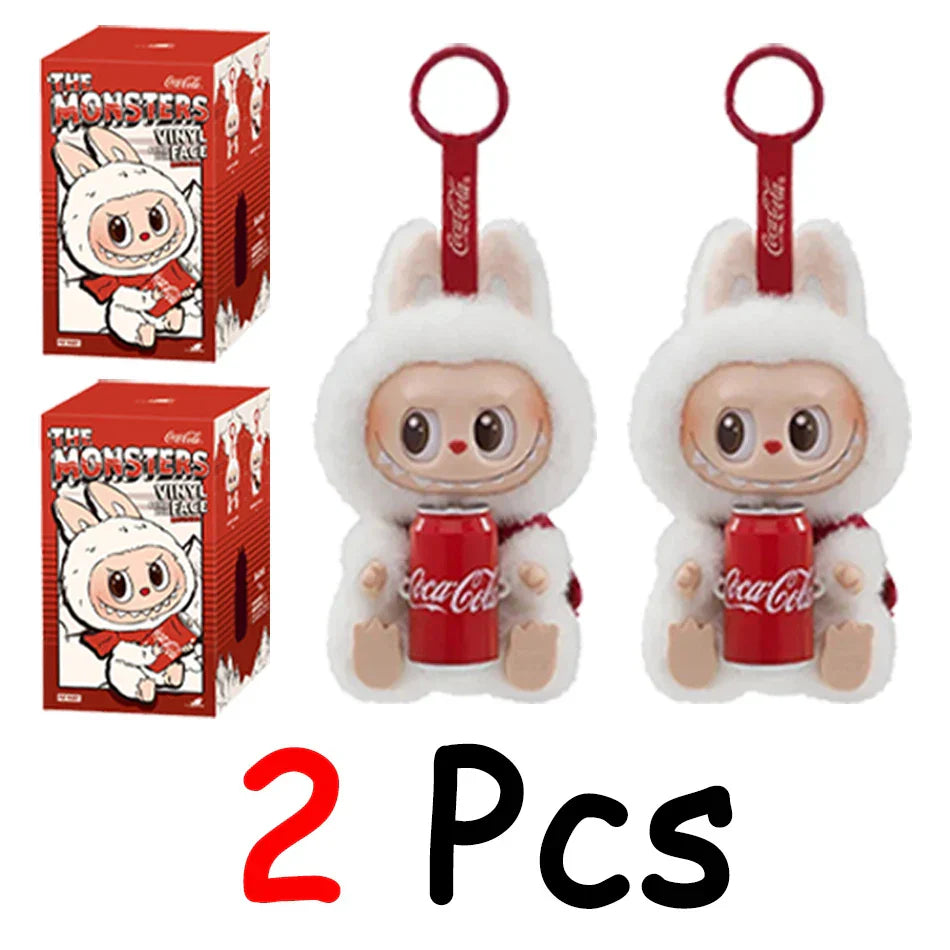 Pop Mart Labubu Monsters Batimento Cardíaco Macaron Pendant