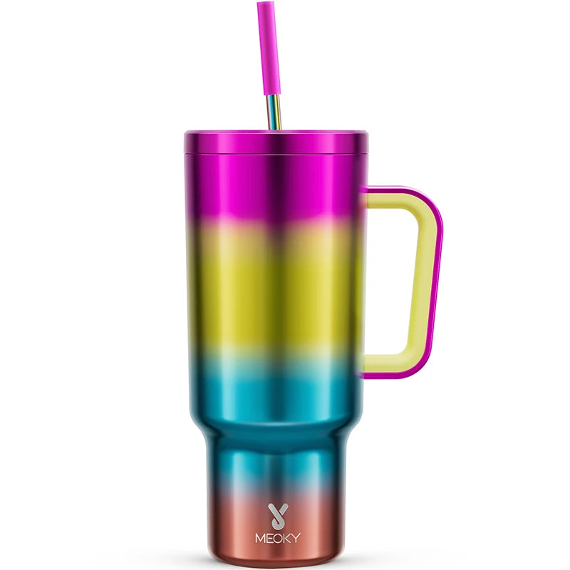 Meoky 40oz Insulated Mug Tumbler