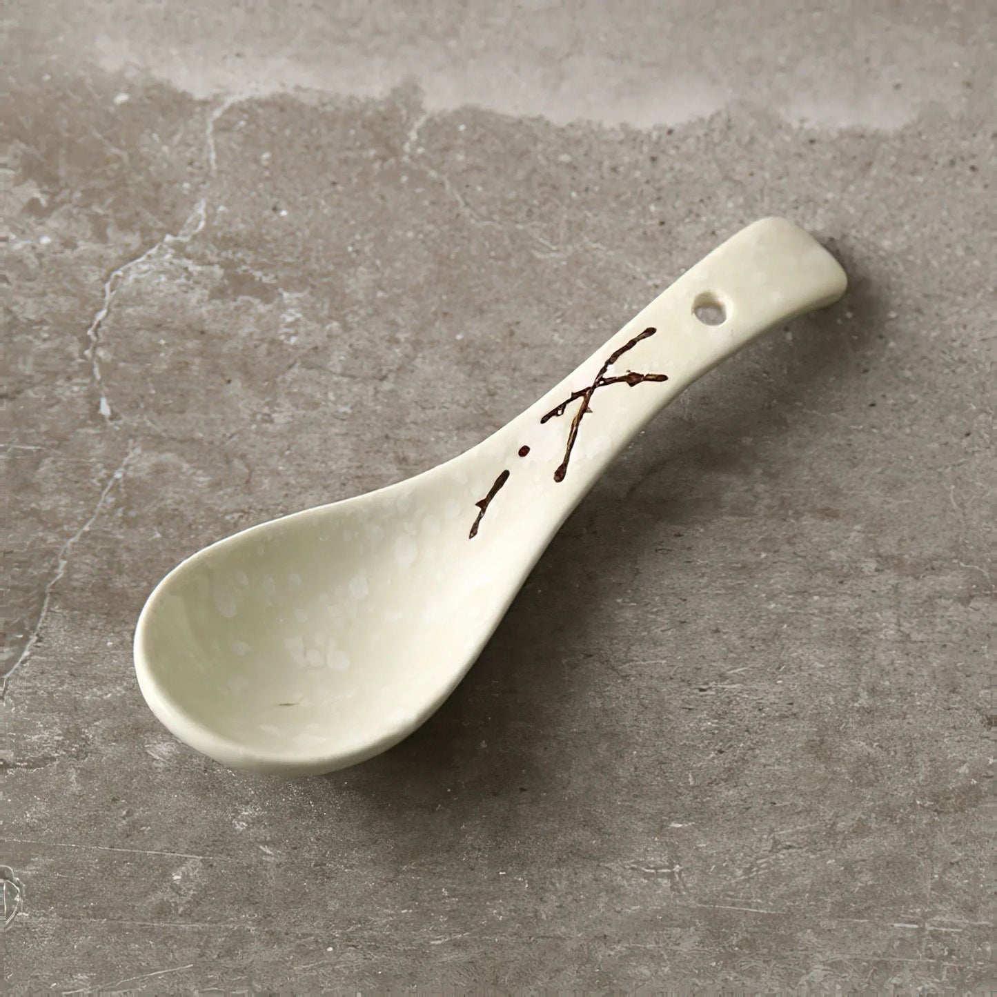 Bone China Ceramic Ladle