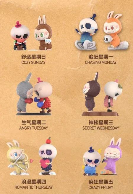 Authentic Labubu Mischievous Diary Blind Box