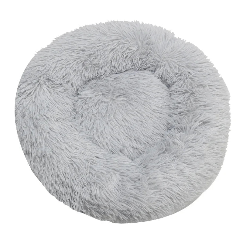 Fluffy Round Dog Pet Bed