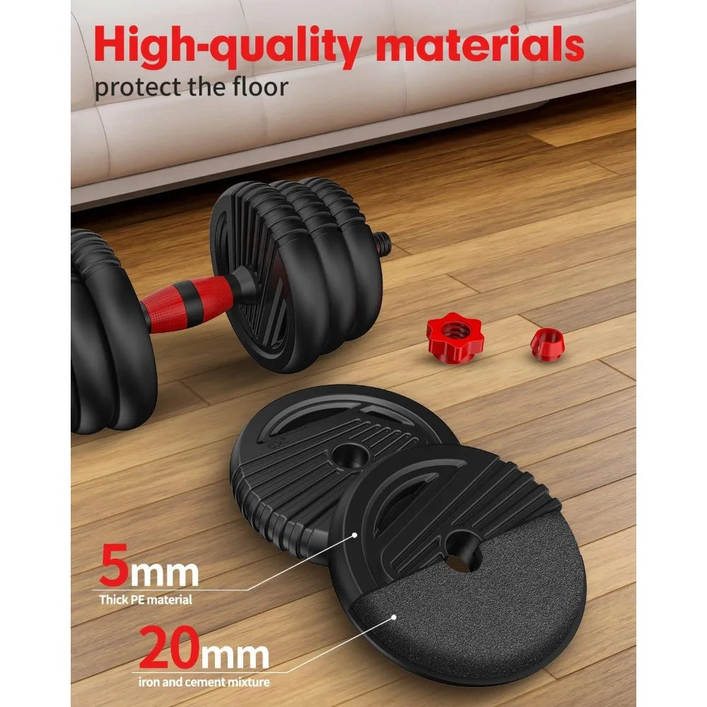 4-in-1 Adjustable Dumbbell Set