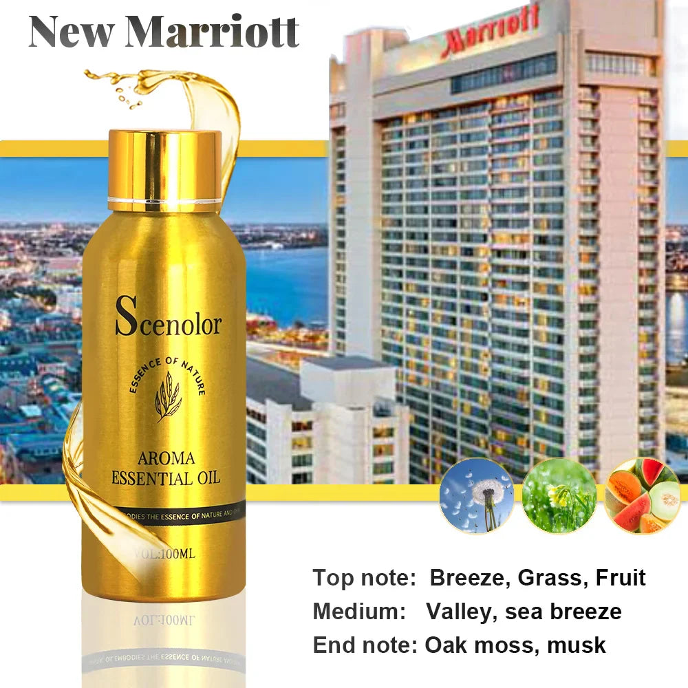 Unisex 100ml Hotel Essential Oil for Diffuser