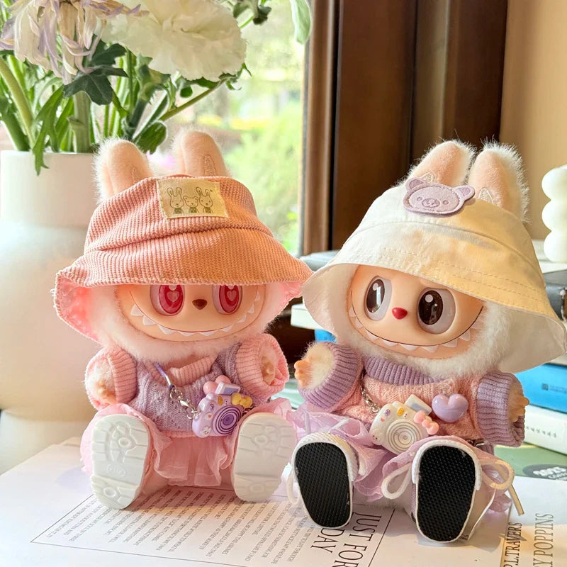 Labubu Pink Summer Outfit Set