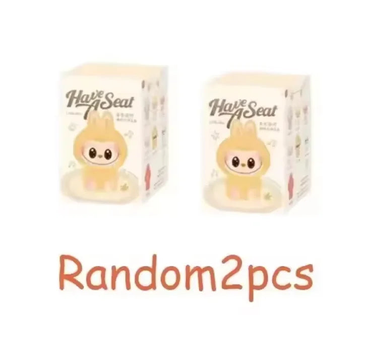 Labubu Heartbeat Macaron Blind Box Figurine