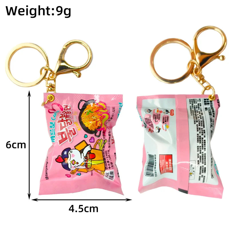 Mini Instant Noodles Keychain