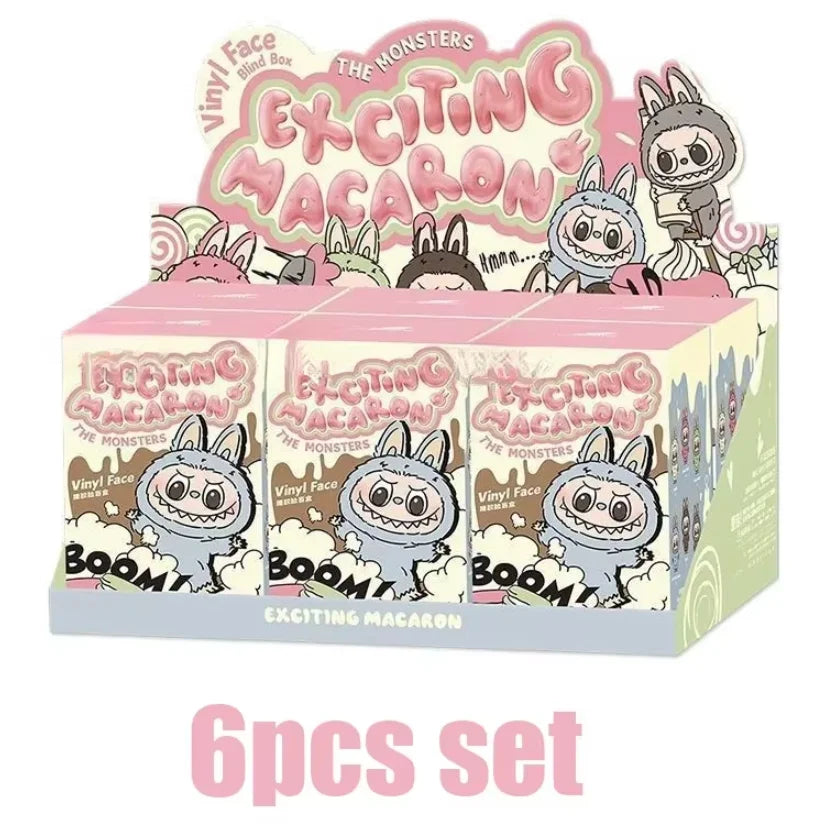 Labubu Heartbeat Macaron Blind Box Figurine