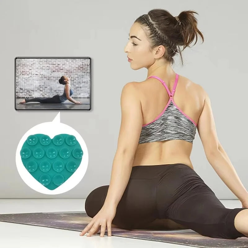 TUNEDEE Heart Shaped Phone Suction Holder