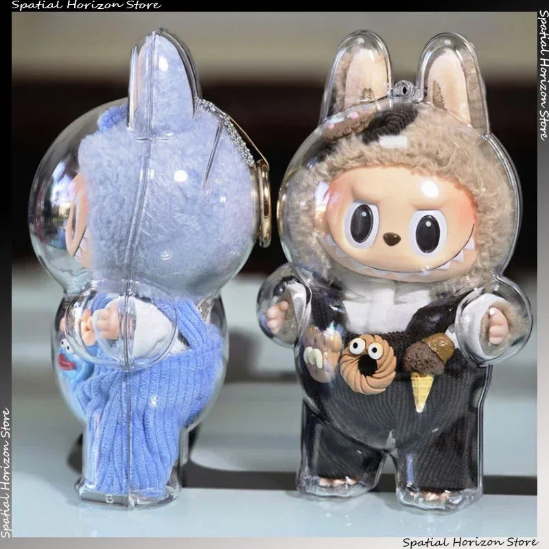 Labubu Transparent Protective Doll Cover