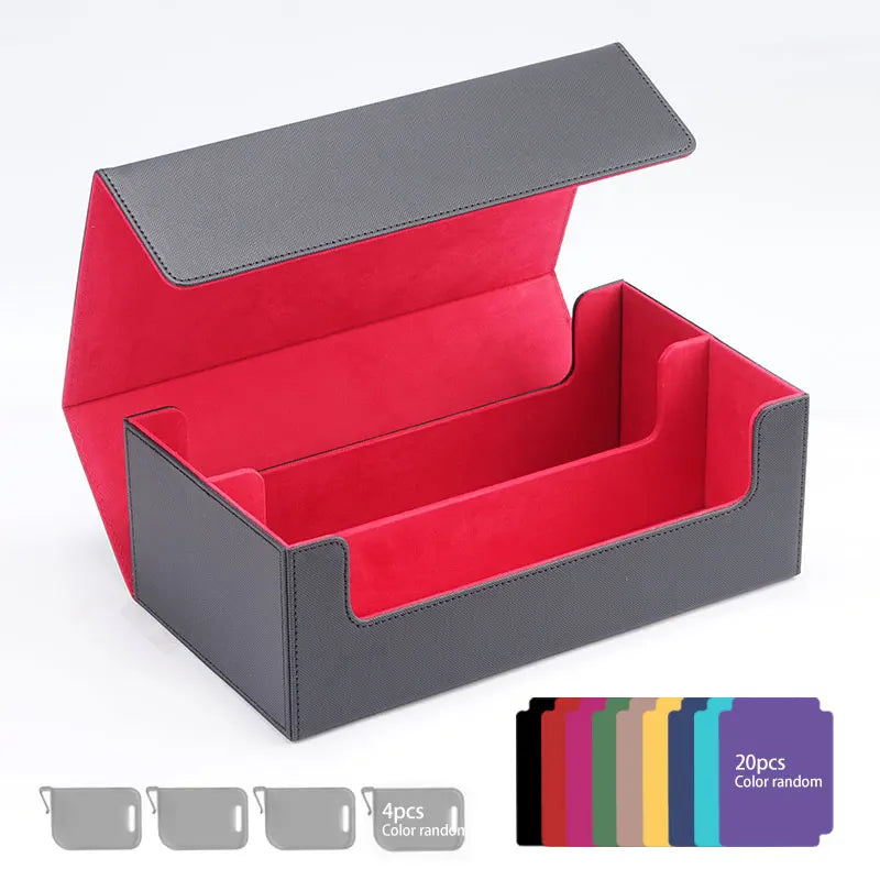 Leather Trading Card Storage Box