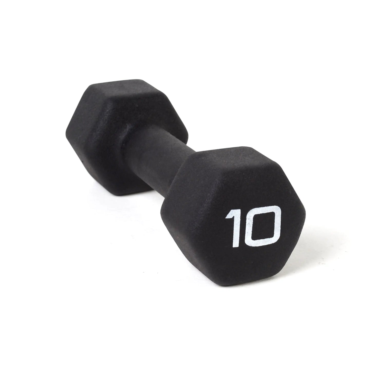 10lb Black Neoprene Dumbbell