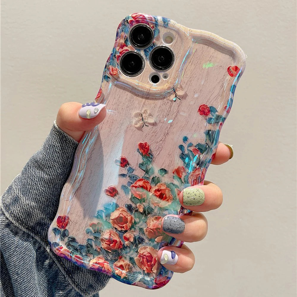 Retro Oil Painting Phone Case