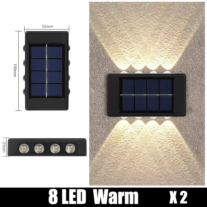 Solar Outdoor LED Wall Lights