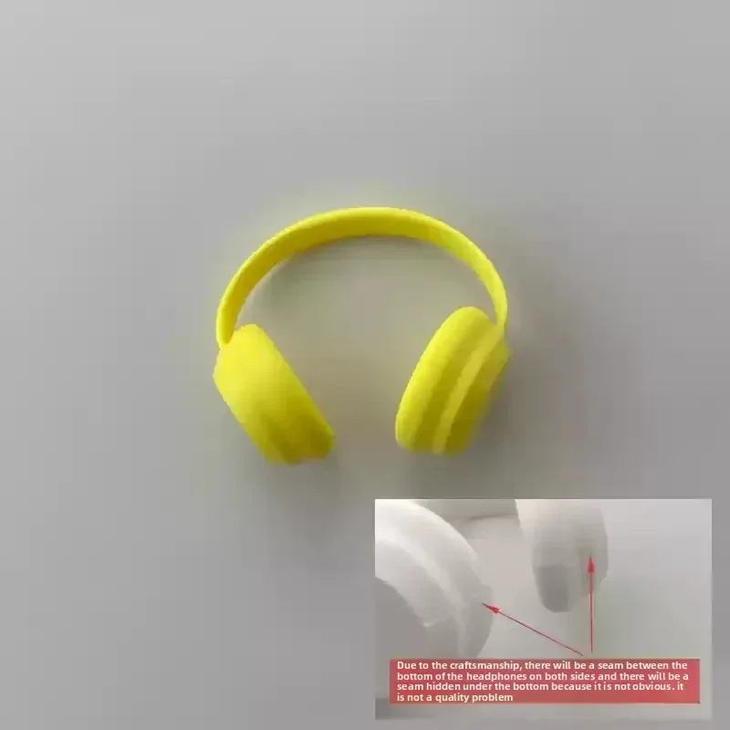 Labubu Doll Macaron Earphones