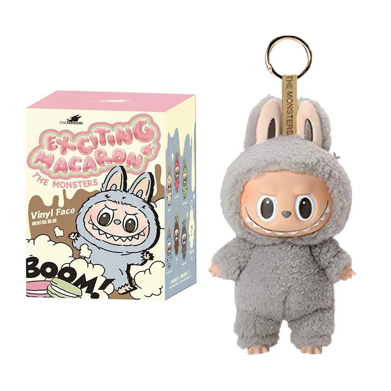 Labubu 2.3 Flocking Pendant Keychain