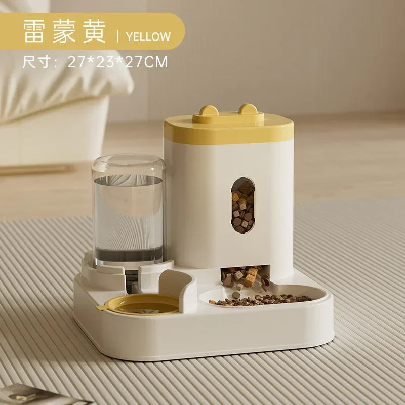Automatic Pet Feeder with Fountain