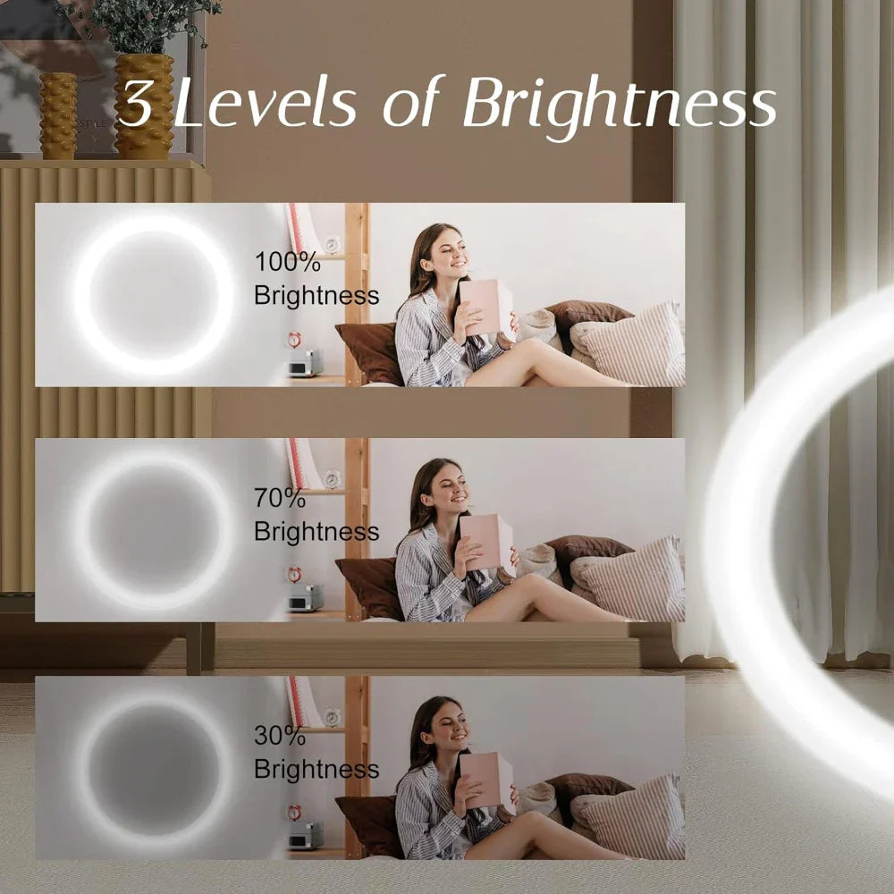 Compact LED Makeup Mirror