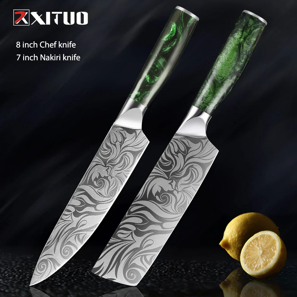 XITUO Stainless Steel Knife Set