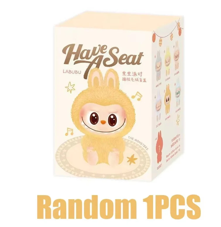 Labubu Heartbeat Macaron Blind Box Figurine