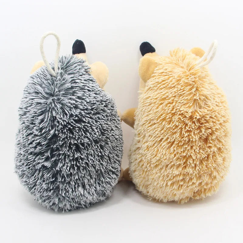 Plush Hedgehog Dog Toy