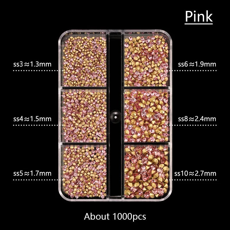 Crystal Rhinestone Nail Art Set